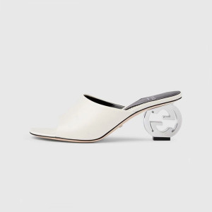구찌 여성 화이트 샌들 - Gucci Womens White Sandals - gus20x