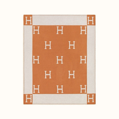 에르메스 겨울 오렌지 담요 - Hermes Orange Blanket - acc1646x