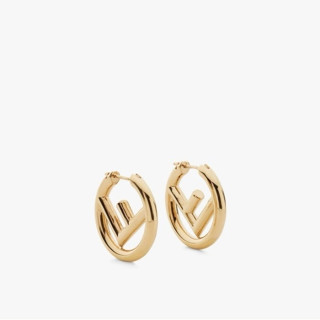 펜디 여성 골드 이어링 - Fendi Womens Gold Earring - acc1663x