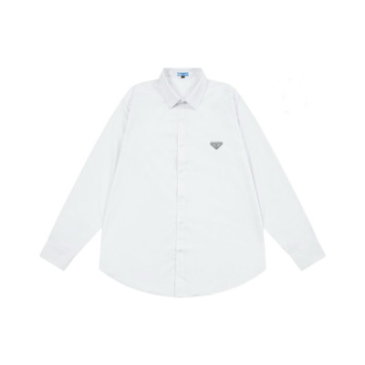 프라다 남성 모던 화이트 셔츠 - Prada Mens White Shirts - prc243X