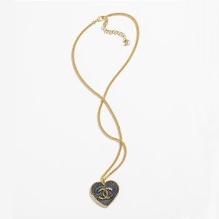 샤넬 여성 하트 목걸이 - Chanel Womens Gold Necklace - acc1909x