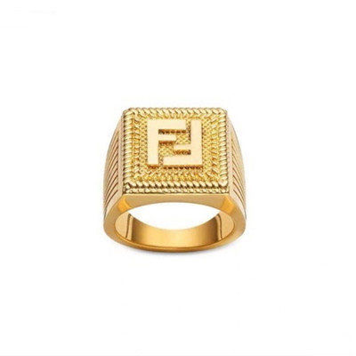 펜디 남성 골드 반지 - Fendi Mens Gold Ring - acc1921x