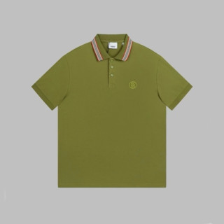 버버리 남성 그린 폴로 반팔티 - Burberry Mens Green Tshirts - buc295x