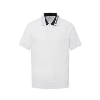 버버리 남성 화이트 폴로 티셔츠 - Burberry Mens White Tshirts - buc303x