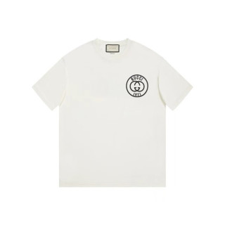 구찌 남성 화이트 티셔츠 - Gucci Mens White Tshirts - guc354x