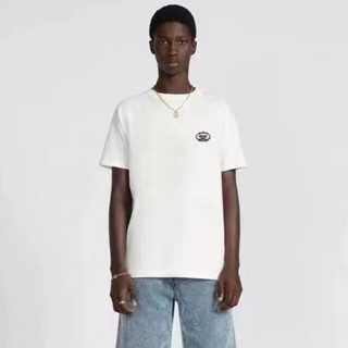 프라다 남성 화이트 반팔티 - Prada Mens White Tshirts - prc355x