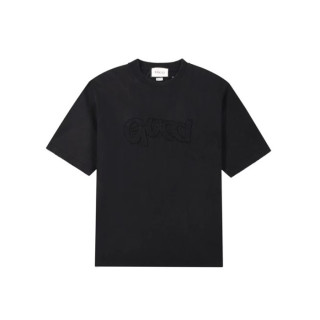구찌 남성 블랙 티셔츠 - Gucci Mens Black Tshirts - guc355x