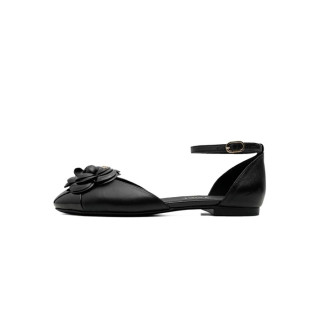 샤넬 여성 까멜리아 블랙 샌들 - Chanel Womens Black Sandals - chs358x