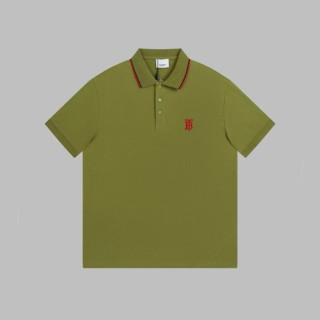 버버리 남성 그린 티셔츠 - Burberry Mens Green Tshirts - buc309x