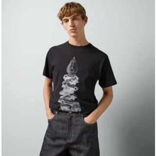 구찌 남성 블랙 티셔츠 - Gucci Mens Black Tshirts - guc358x