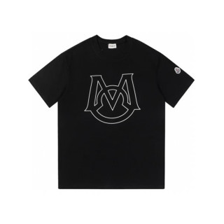 몽클레어 남성 블랙 티셔츠 - Moncler Mens Black Tshirts - moc206x