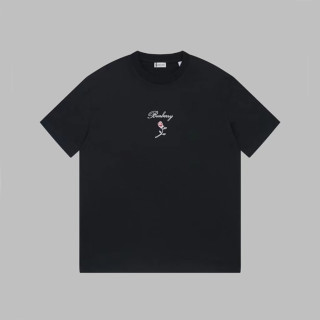 버버리 남성 블랙 티셔츠 - Burberry Mens Black Tshirts - buc318x