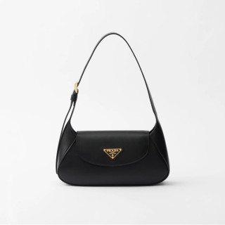 프라다 여성 블랙 숄더백 - Prada Womens Black Shoulder Bag - prb1533x