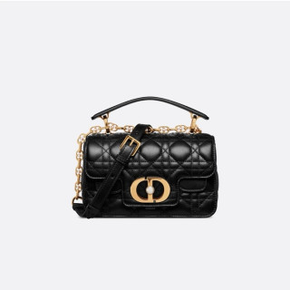 디올 여성 블랙 탑 핸들 졸리 백 - Dior Womens Jolie Bag - dib1537x
