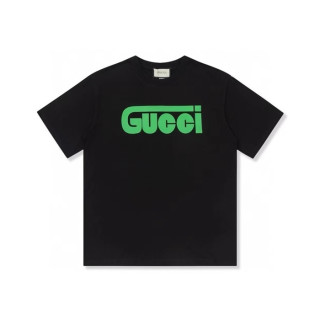구찌 남성 블랙 티셔츠 - Gucci Mens Black Tshirts - guc336x