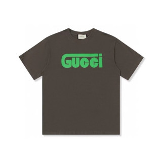 구찌 남성 카키 티셔츠 - Gucci Mens Khaki Tshirts - guc337x