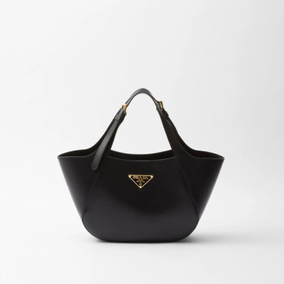 프라다 여성 블랙 토트백 - Prada Womens Black Tote Bag - prb1551x