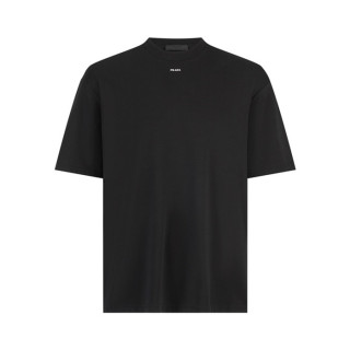 프라다 남성 블랙 반팔 티셔츠 - Prada Mens Black Tshirts - prc414x