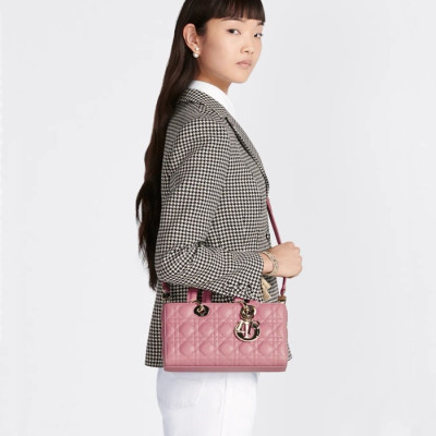 디올 여성 핑크 조디 백 - Dior Womens Pink D-Joy Bag - dib1584x