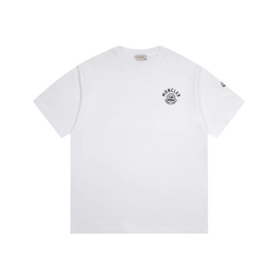 몽클레어 남성 화이트 반팔 티셔츠 - Moncler Mens White Tshirts - moc419x