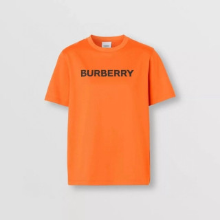 버버리 남성 오렌지 티셔츠 - Burberry Mens Orange Tshirts - buc328x
