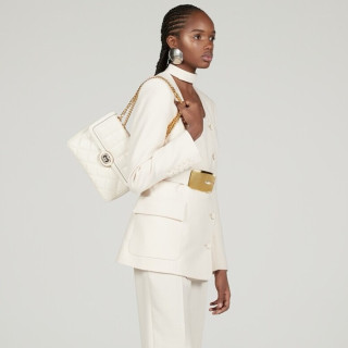 구찌 여성 화이트 데코 퀄팅 백 - Gucci Womens White Deco Bag - gub1628x