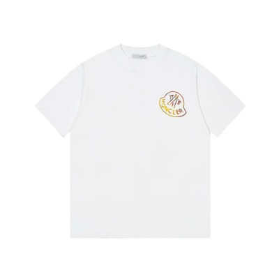 몽클레어 남성 화이트 반팔 티셔츠 - Moncler Mens White Tshirts - moc423x