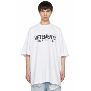 베트멍 남/녀 반팔 티셔츠 - Vetements Unisex Over Size Tshirts - vec729x
